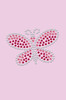 Pink Austrian Crystal & Rhinestud Butterfly - Custom Tutu