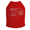 Sweet as Can Bee dog tank for small and large dogs.