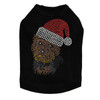 Yorkie Face # 1 with Santa Hat Dog Tank