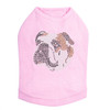 Bulldog Face - Brown Dog Tank