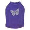 Green Nailhead Butterfly dog tank for small and large dogs.