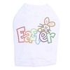 Easter with Bunny Rhinestone Dog Tank