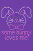 Some Bunny Loves Me (Pink) - Bandanna