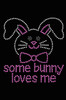 Some Bunny Loves Me dog tutu for large and small dogs.