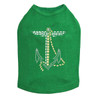 Nailhead Anchor dog tank for small and big dogs