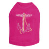 Nailhead Anchor dog tank for small and big dogs