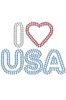 I Love USA #2- Women's T-shirt