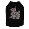 Easter Bunny dog tank for large and small dogs.