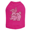 Easter Bunny Rhinestone Dog Tank
