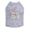 Easter Bunny Rhinestone Dog Tank