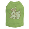 Easter Bunny Rhinestone Dog Tank