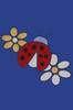 Glitter Ladybug & Daisies - Bandanna