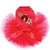 Glitter Ladybug & Daisies  dog tutu for large and small dogs.