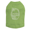 Easter Basket Rhinestone Dog Tank