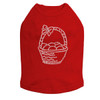 Easter Basket Rhinestone Dog Tank