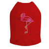 Pink Flamingo - Small dog tank for small and big dogs