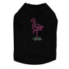 Pink Flamingo in Grass dog tank for small and big dogs
