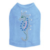Seahorse - Blue dog tank for small and big dogs