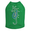 Seahorse - Blue dog tank for small and big dogs