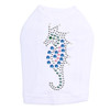 Seahorse - Blue dog tank for small and big dogs