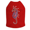 Seahorse - Blue dog tank for small and big dogs