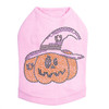 Jack O'Lantern with Hat Dog Tank