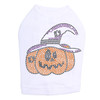 Jack O'Lantern with Hat Dog Tank