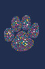 Multicolor Paw - Women's T-shirt