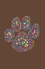 Multicolor Paw - Women's T-shirt