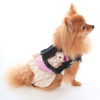 The Hugs & Kisses Puppy Denim Harness Vest