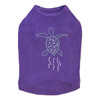 Sea Turtle - Blue dog tank for small and big dogs