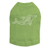 Dolphin - Rhinestone dog tank for small and big dogs
