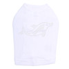 Dolphin - Rhinestone dog tank for small and big dogs