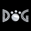 Small Rhinestone Design Added to Front of Dog Tank