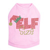 Elf Size - Pink Dog Tank