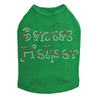 Santa's Helper # 2 - Kelly Green Dog Tank