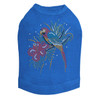 Parrot with Hibiscut dog tank for small and big dogs