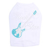 Guitar (Blue Swarovski) & Rock Star Dog Tank