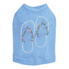 Flip Flops (Rhinestone) Dog Tank