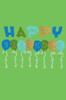 Happy Birthday Balloons (Blue) - Bandana