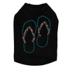 Flip Flops (Turquoise) Dog Tank