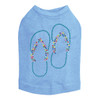 Flip Flops (Turquoise) Dog Tank