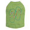 Flip Flops (Turquoise) Dog Tank