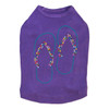 Flip Flops (Turquoise) Dog Tank