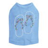 Flip Flops with Bow Dog Tank