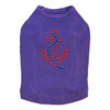 Anchor - Red dog tank for small and big dogs