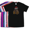 Cocker Spaniel with Santa Hat - Women's T-shirt