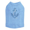 Anchor - Blue dog tank for small and big dogs