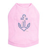 Anchor - Blue dog tank for small and big dogs