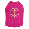 Anchor - Nailhead dog tank for small and big dogs